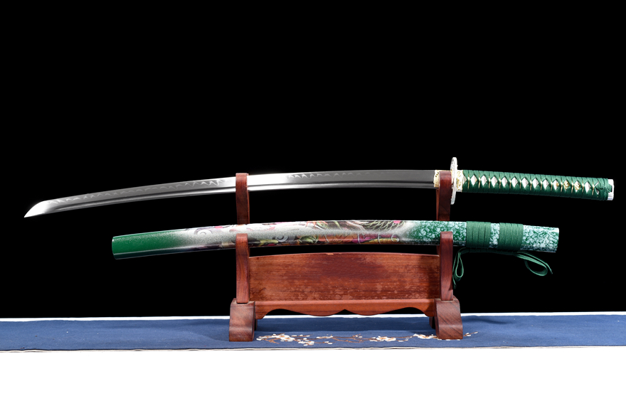 Kiếm Nhật Katana Ma Thú T10 Đốt Lưỡi 
