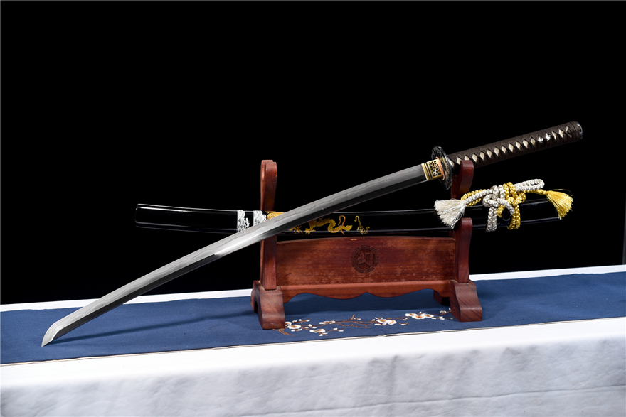 Kiếm Nhật Katana Thủy Ngưu – Phiên bản T10 phủ đất, mài ba màu, đẳng cấp truyền thống