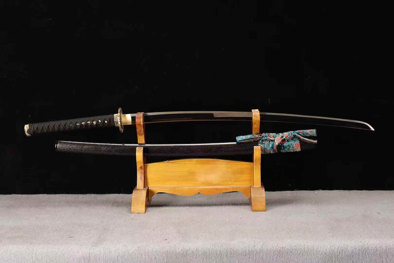 Kiếm Nhật Katana Đan Phượng 26 Inch – Thép 65Mn, Mài Gương Trắng, Đồng Cao Cấp